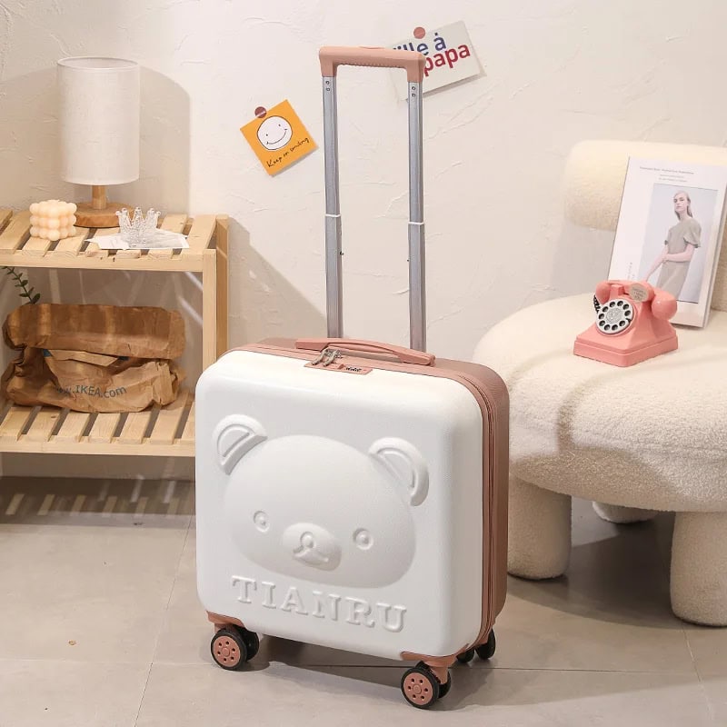 20 inch White & Pink