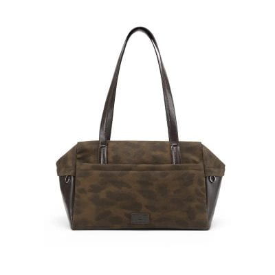 Stylish Monalisa tote bag with durable fabric and leather accents, perfect for everyday use and fashion-forward accessories. Elevate your look with quality design from Monalisa Store.