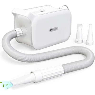 Gentle laser therapy device for pet wellness, featuring a handheld applicator and adjustable settings for effective treatment of pet health concerns.