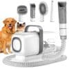 Ultrasound pet grooming device for dogs and cats, professional pet grooming equipment, pet hair removal technology.