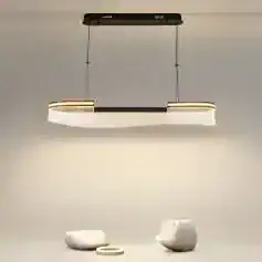 LED chandelier lighting fixture with sleek modern design, ideal for contemporary interior decor, featured in Monalisa Store's lighting collection.