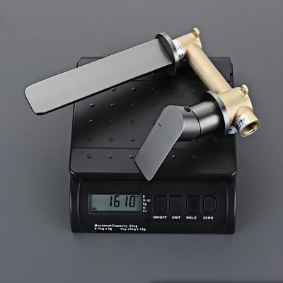 Precision medical faucet with digital temperature display, designed for clinical and laboratory use at Monalisa Store. Featuring advanced controls for accurate water temperature regulation and high-quality construction.