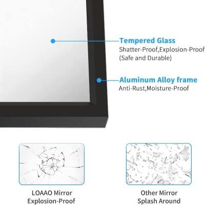 Tempered glass with shatter-proof, explosion-proof safety features for durable ophthalmic and optical use in Monalisa Store.