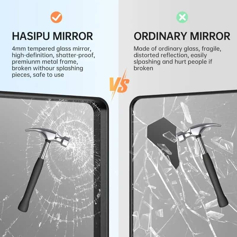 Shattered phone screen with hammer icon, illustrating impact damage and importance of high-quality repair or screen protectors for smartphones at Monalisa Store.