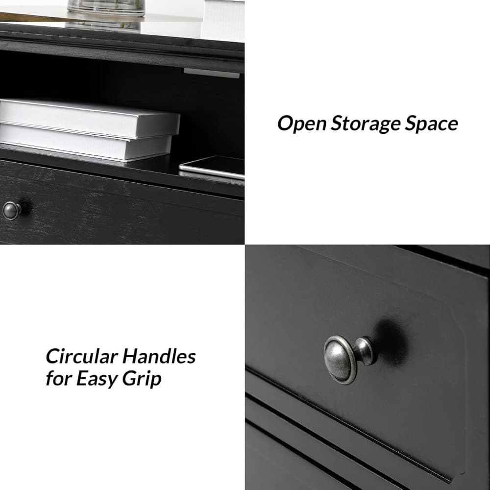 Open storage space for organized medical supplies and equipment in a modern clinical setting.