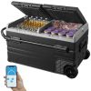 Cold storage solution for medical supplies and beverages with app control and adjustable temperature settings.