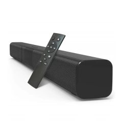Wireless soundbar with remote control for enhanced audio experience at Monalisa Store.