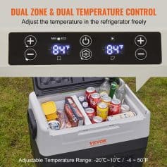 Cooler refrigerator with dual zone and temperature control display on Monalisa Medical store.