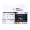 Vivid acrylic paint set with 24 colors, brushes, palette, and canvas for artistic projects and creative painting. Perfect for artists and hobbyists looking for high-quality art supplies.