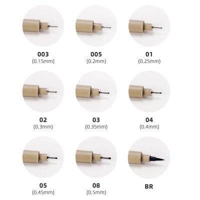 0.003 (0.15mm) monalisa medical tattoo pen needle, precise permanent makeup tattoo needle for cosmetology, specialized dermal ink application tools.