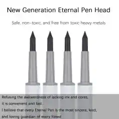 Eternal pen high quality ink-free pen head, non-toxic, eco-friendly, ideal for precise writing and illustration. Perfect for artists and professionals seeking safe, reliable pens for daily use.