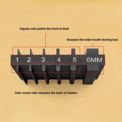 Precision grind saw blade for dental and beauty care, featuring sharp teeth, side polishing, and 6mm wide mouth for efficient trimming and shaping. Suitable for professional use.