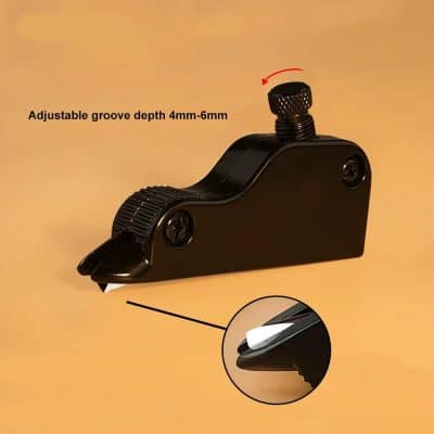 Durable orthodontic tool with adjustable groove depth from 4mm to 6mm, featuring ergonomic design for precise dental procedures.