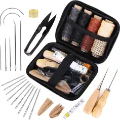 Disposable tattoo needle kit with ink, cleaning tools, and accessories for professional tattooing and body art applications.