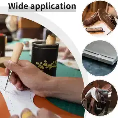 Custom shoe polish kit and application tools at Monalisa Store for shoe care, leather repair, and maintenance. High-quality products designed for footwear preservation and refurbishment.