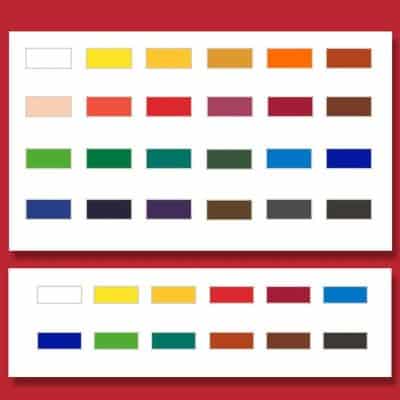 White adhesive bandage tape roll on red background for medical use.