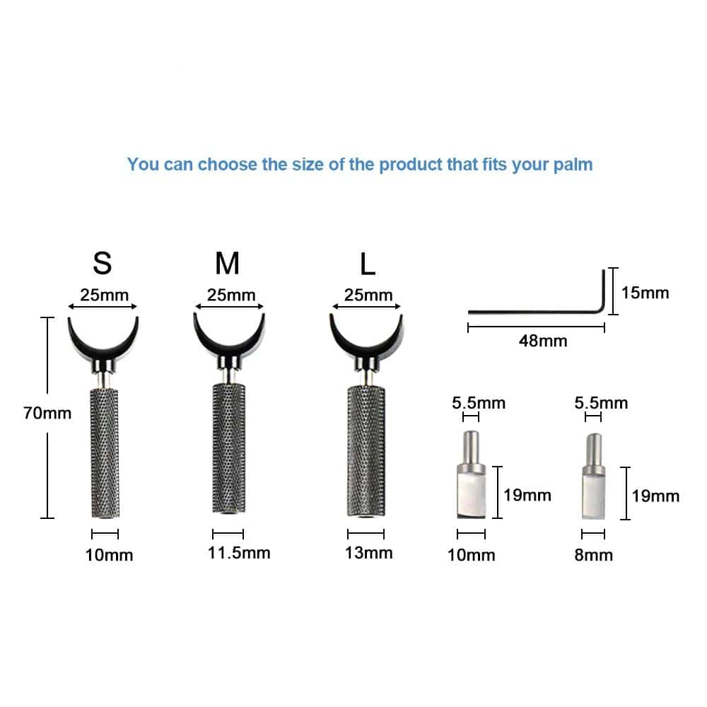 Replacement probe tips for MonaLisa Medical devices, available in S, M, L sizes, with precise measurements for accurate optical diagnostics. Compatible with MonaLisa Store medical equipment.