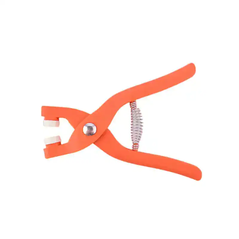 Light blue plastic hand exerciser, finger strength trainer, grip strengthening tool for rehabilitation and fitness, ergonomic design for hand therapy, Monalisa Medical store.