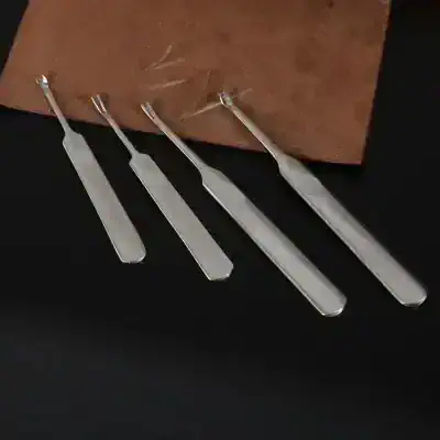 Precision dental explorer set for accurate oral examinations and hygiene assessments. Suitable for dentists and dental hygienists. Durable stainless steel design for professional dental practice.