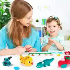 Colorful educational toys for children promoting creativity and developmental skills at Monalisa Store.