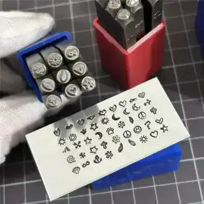 Assorted nail art stamps and stamping plates for manicures and nail designs at Monalisa Store.