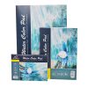 Elegant water color pad with artist-grade paper, acid-free, ideal for watercolor painting, featuring a soothing swan design on the cover, available in multiple sizes and suitable for artists and hobbyists.