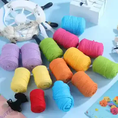 Colorful yarns and crochet hooks for knitting and crochet crafts at Monalisa Store. Perfect for making handmade accessories, decorations, and gifts with high-quality supplies.