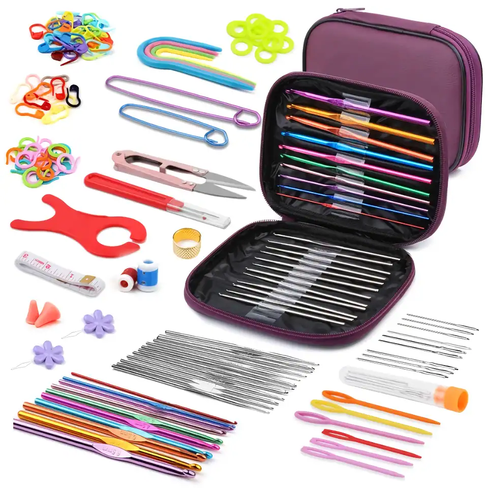 Assorted colorful hairpins, clips, and accessories for hair styling and decoration.