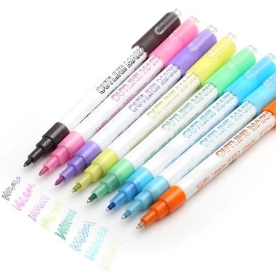 Colorful dry erase markers in various shades for office, classroom, or medical use, featuring fine tips for precise writing and easy erasing, ideal for medical notes, documentation, or educational purposes.