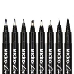 Fine Tip Permanent Marker for precise writing and drawing, ideal for labeling and detailed artwork, available at Monalisa Store for creative professionals and students.