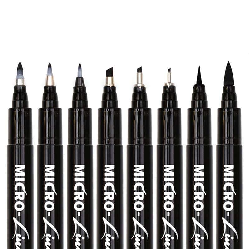 Fine Tip Permanent Marker for precise writing and drawing, ideal for labeling and detailed artwork, available at Monalisa Store for creative professionals and students.