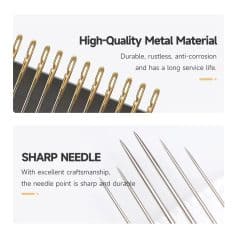 High-quality metal needles with rust-resistant, anti-corrosion coating, perfect for medical and cosmetic use at Monalisa Store.