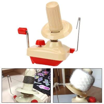 Vintage toy spinning top with mechanical parts, colorful design, and playful movement.