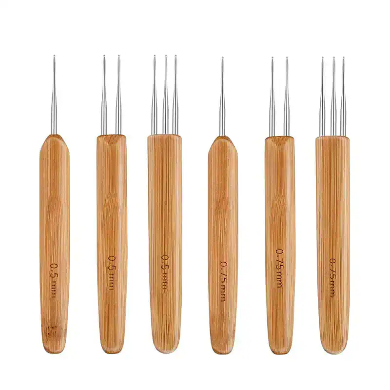 Fine dental scalpel blades with wooden handles, suitable for precise oral and dental procedures. Assorted sizes for dental surgeries and cleaning.