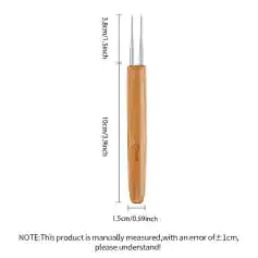 Precision double needle eye embroidery sewing hand sewing awl tool for fabric leather leatherworking manual sewing sewing tools sewing needle for diy repairs and crafts.