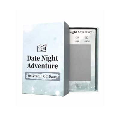 Scratch-off eyelash extension calendar for monitoring eyelash lift dates – ideal for beauty salons and individual use.