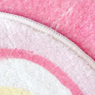 Soft pink and white plush microfiber towels with decorative stitching, perfect for skincare and beauty routines at Monalisa Store for premium opt skincare essentials.