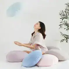 Plush therapy cushions on a white background for relaxation and comfort at Monalisa Store.