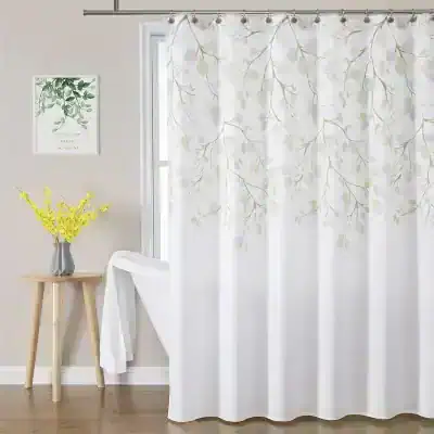 Deluxe floral patterned privacy curtain ideal for home and medical office decor, providing a serene and aesthetic environment.