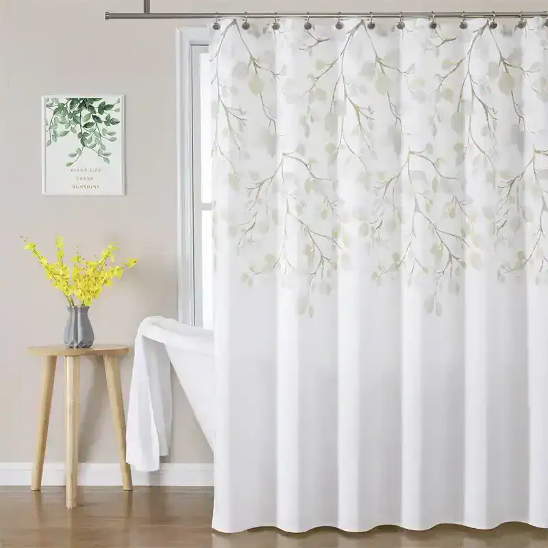 Deluxe floral patterned privacy curtain ideal for home and medical office decor, providing a serene and aesthetic environment.