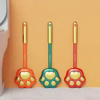 Bright pet-themed wall hooks with paw print design, ideal for organizing accessories in homes, pet stores, or veterinary clinics, combining functionality with playful adorable style.