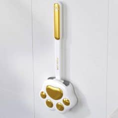 Anti-animal scratch smart dog paw detector device for pet safety and monitoring on white tiled wall at Monalisa Store.