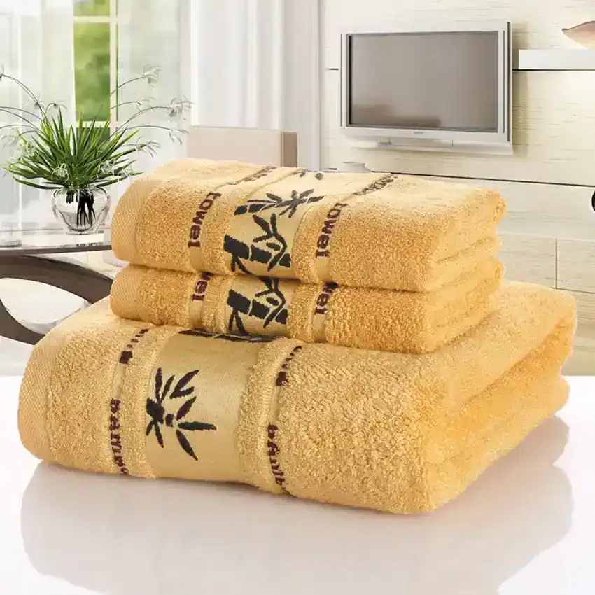 Yellow Towel Set