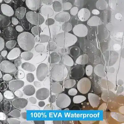 EVA waterproof material with bubbles and droplets, ideal for eye protection and medical use, featured on Monalisa Store's safety and healthcare product collection.