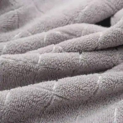 Ultra-soft gray towels, plush and absorbent, perfect for skincare and wellness routines at Monalisa Store. Ideal for spa, gym, and personal use, offering comfort and luxury.