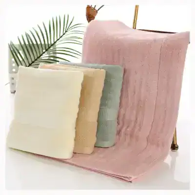 Luxurious pastel-colored Turkish towels collection at Monalisa Store, perfect for home and spa use, combining softness and elegance for a premium experience.