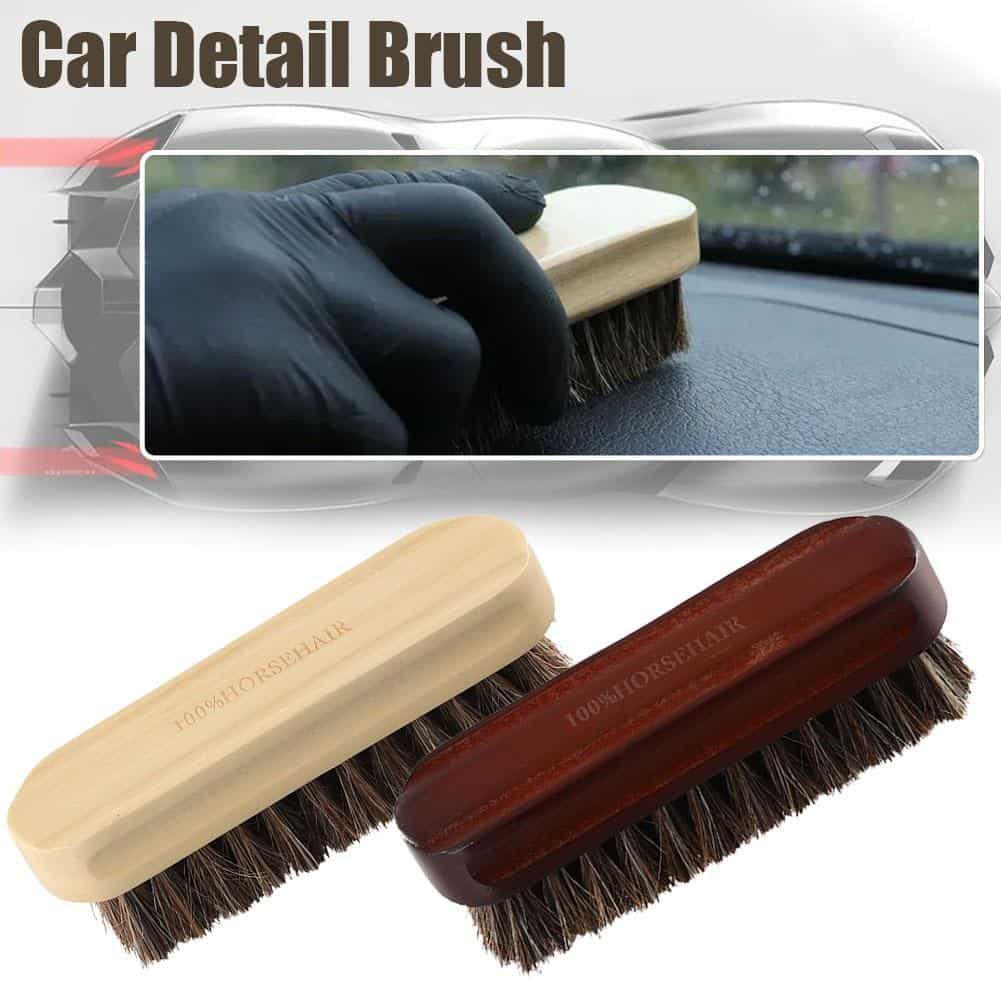 Car detail brush, auto detailing brush, vehicle cleaning brush, interior cleaning tool, car maintenance brush, Monalisa Store automotive brush.