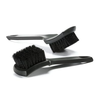 Black shoe cleaning brushes for footwear care and maintenance at Monalisa Store, suitable for all shoe types, ensuring optimal cleaning and shine.