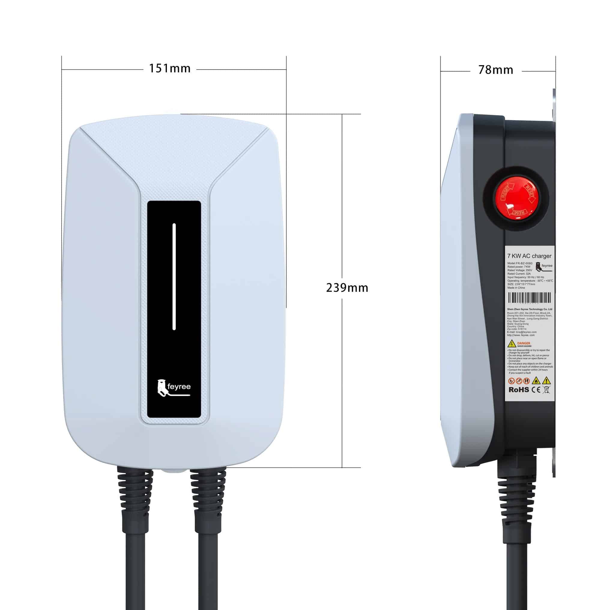 Precision electric vehicle charger at Monalisa Store, designed for fast and efficient charging, compatible with various EV models, featuring advanced safety features and durable construction.