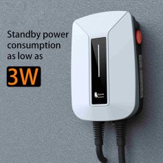 Compact medical device wall charger, energy-efficient with 3W standby power consumption, ideal for healthcare and optometry equipment.